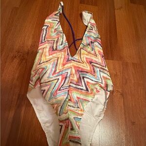 Missoni Multicolor Zigzag One-Piece